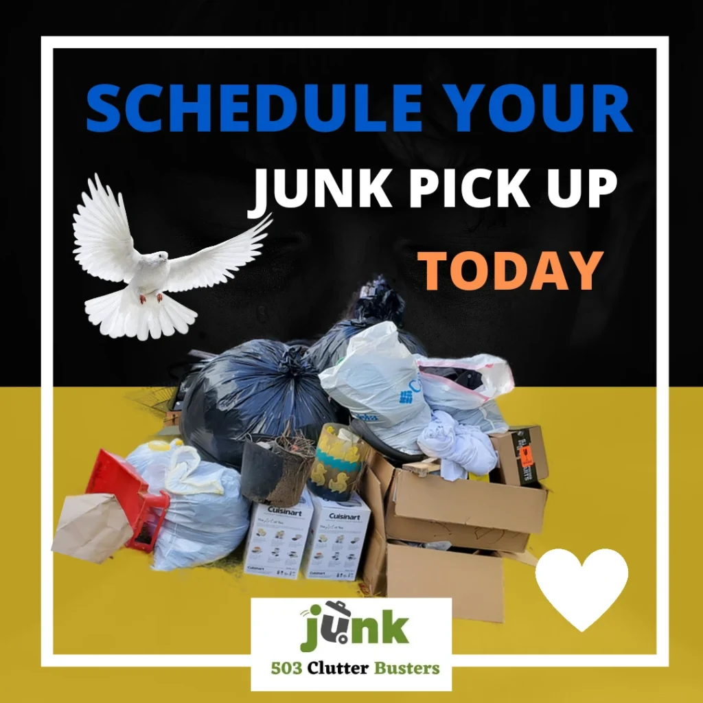 Professional Junk Removal Services 503 Clutter Busters Junk Pick up