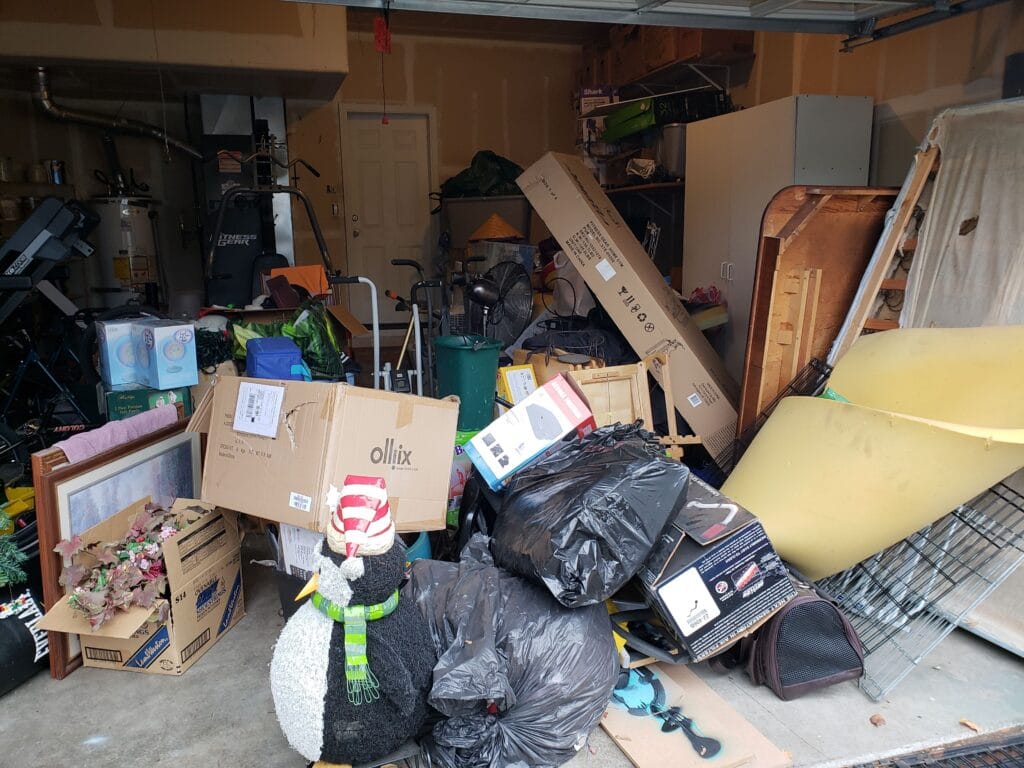 a common cluttered area that busy professionals might struggle with