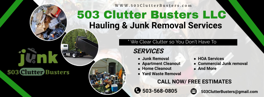 503 Clutter Busters Hauling and Junk Removal Services 